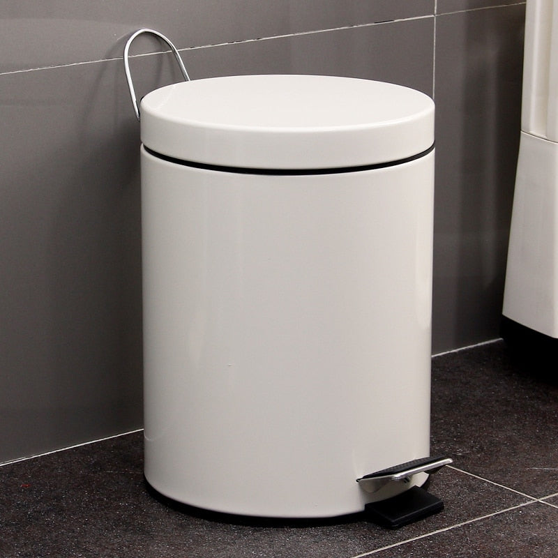 3L Stainless Steel Pedal Bin with Inner Bucket by HitMyNeed