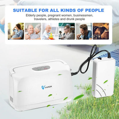 3L/min Portable Oxygen Concentrator with Battery by HitMyNeed