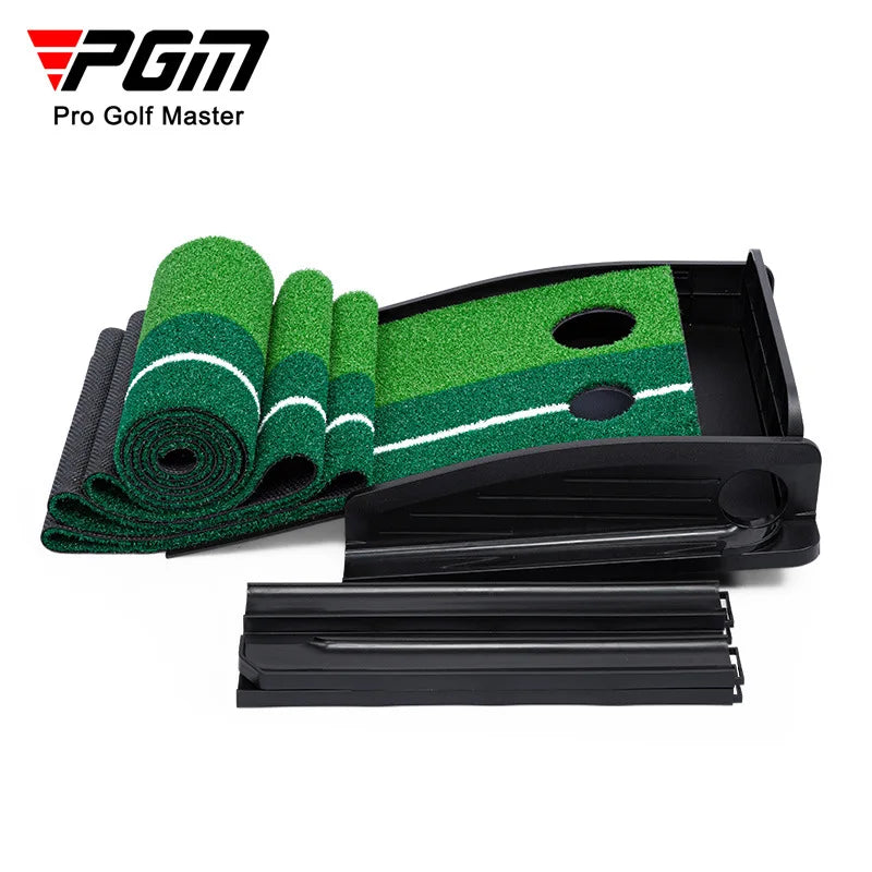 3M Golf Removable Putting Mat with Auto Ball Return by HitMyNeed