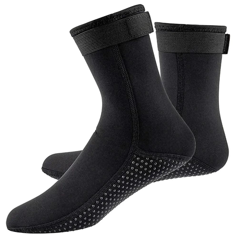 3mm Neoprene Non-Slip Diving Socks for Adults by HitMyNeed