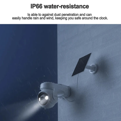 3MP Wire-Free Solar PT WiFi Camera with Auto Tracking by HitMyNeed