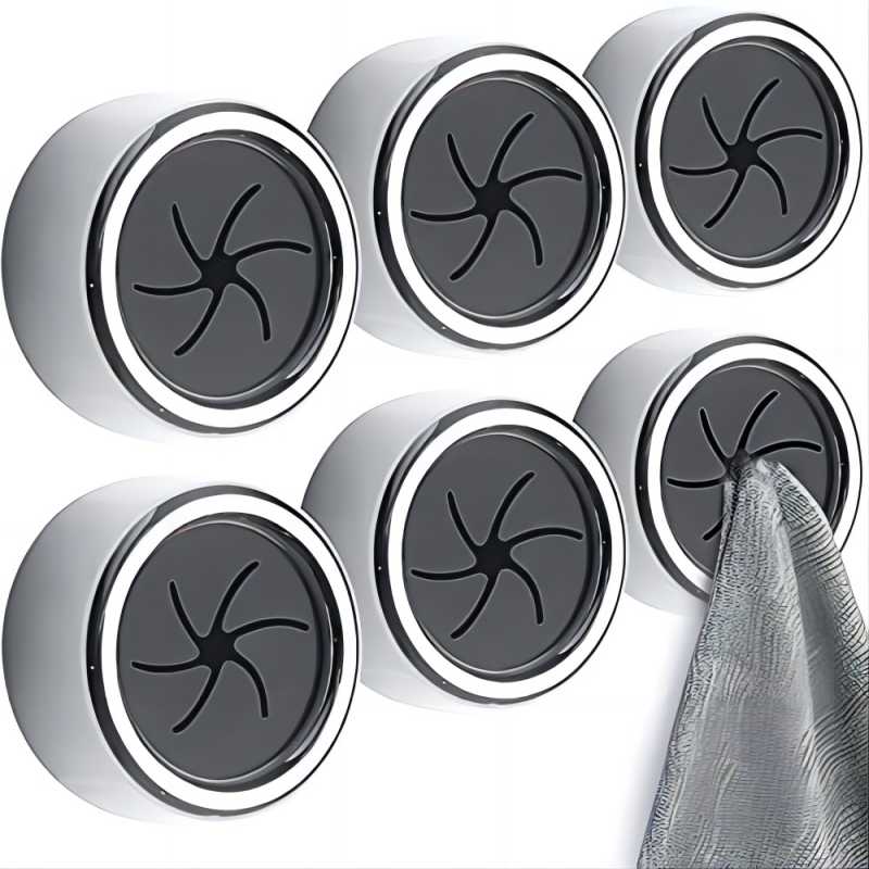 3PCS Adhesive Dishcloth & Towel Wall Clips by HitMyNeed