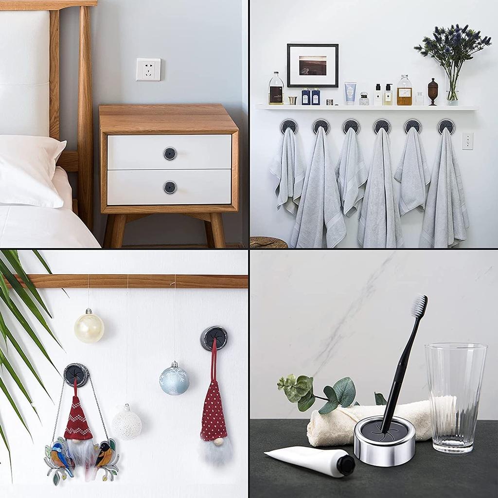 3PCS Adhesive Dishcloth & Towel Wall Clips by HitMyNeed