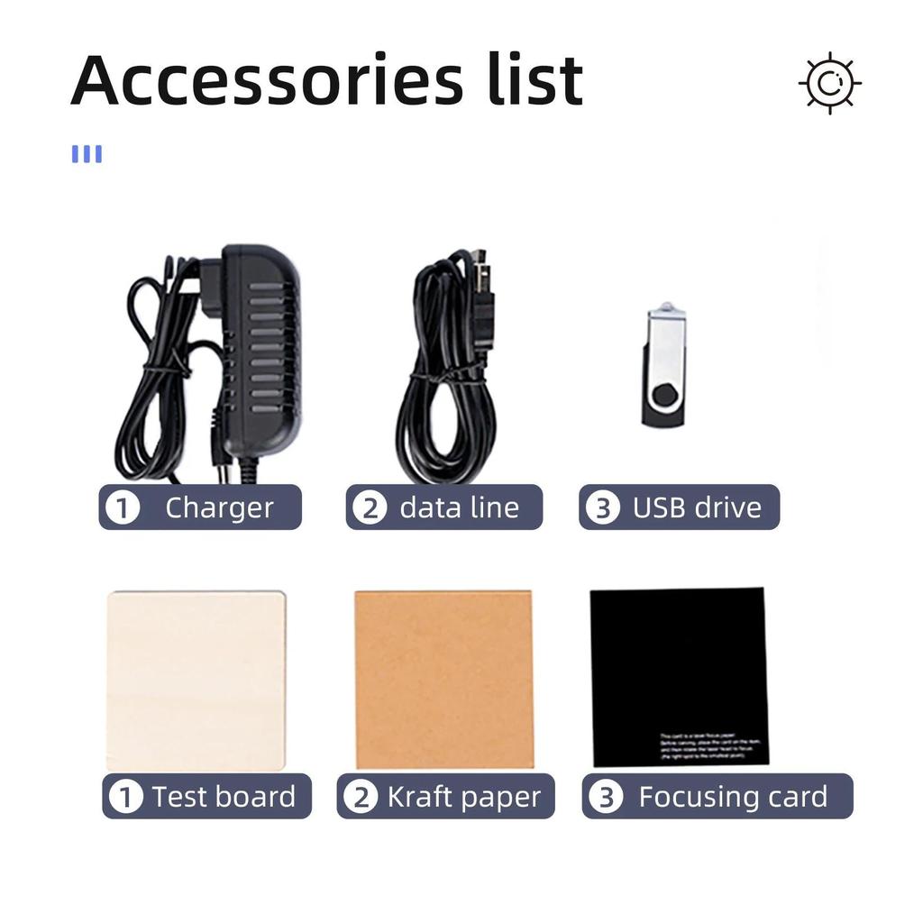 3W Desktop Laser Engraver Cutter 80x80mm by HitMyNeed