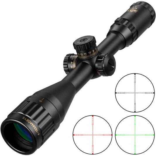 4-16x44 Tactical Riflescope Red Green Illuminated 11mm-mount by HitMyNeed