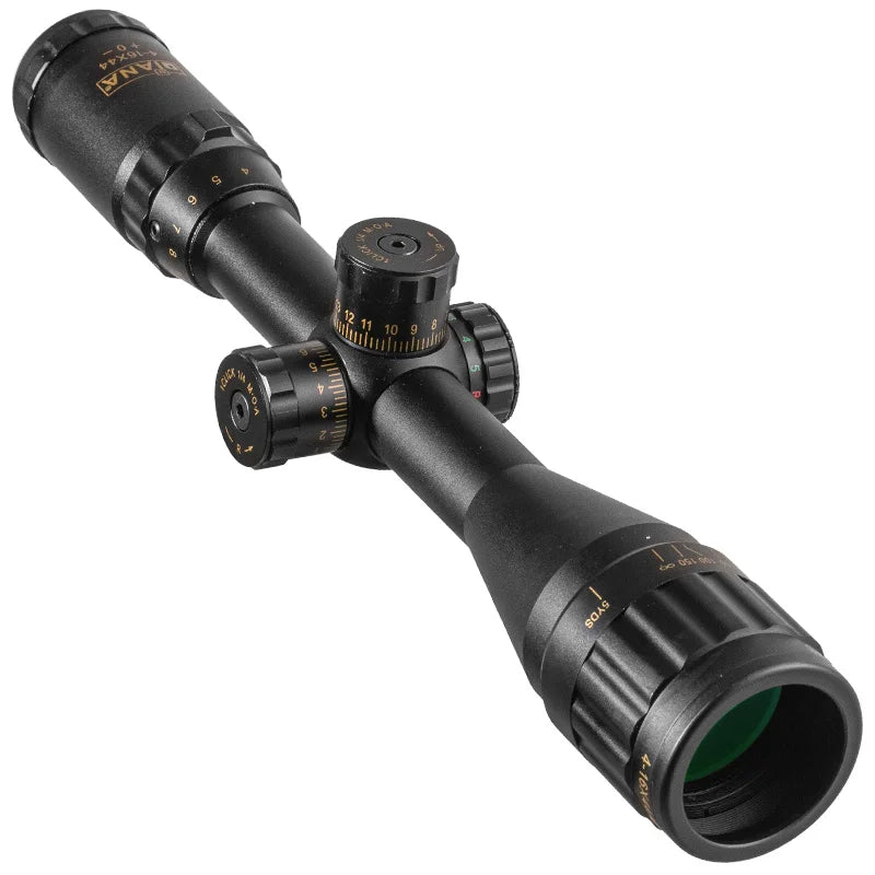 4-16x44 Tactical Riflescope Red Green Illuminated by HitMyNeed