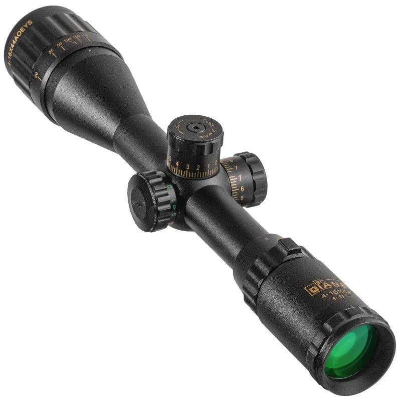 4-16x44 Tactical Riflescope Red Green Illuminated by HitMyNeed