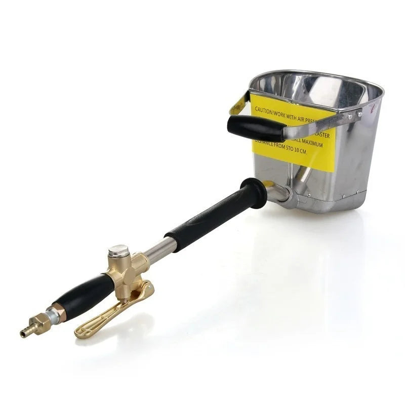 4-5L Mortar Cement Spray Gun with Hopper Bucket by HitMyNeed