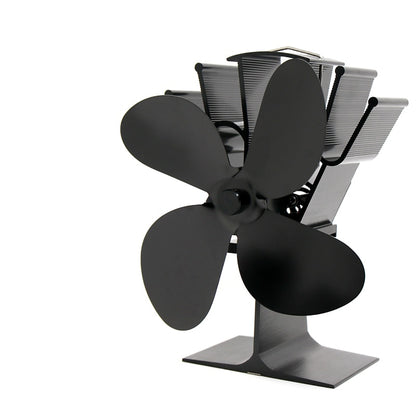 4-Blade Heat Powered Fireplace Fan by HitMyNeed
