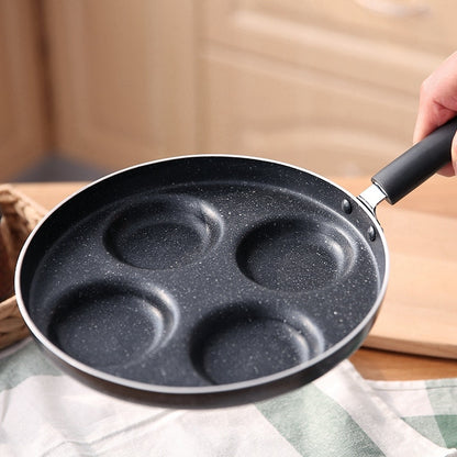 4-Cavity Non-Stick Egg & Pancake Frying Pan by HitMyNeed