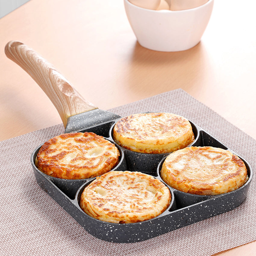 4-Cup Non-Stick Pancake & Omelet Skillet Pan by HitMyNeed