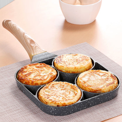 4-Cup Non-Stick Pancake & Omelet Skillet Pan by HitMyNeed