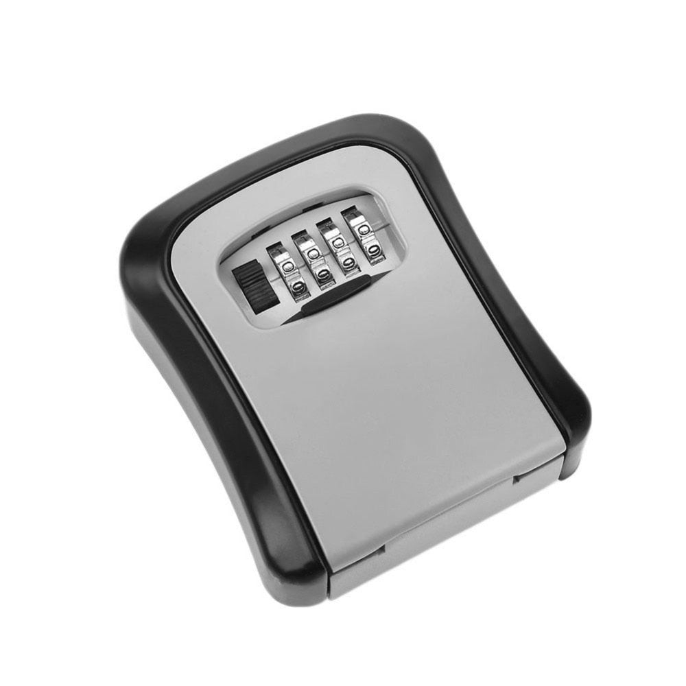 4-Digit Wall Mount Key Lock Box with Combination Code by HitMyNeed