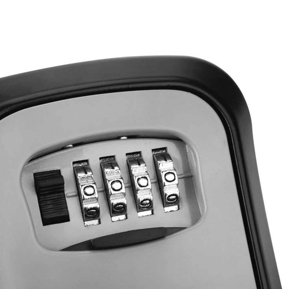 4-Digit Wall Mount Key Lock Box with Combination Code by HitMyNeed