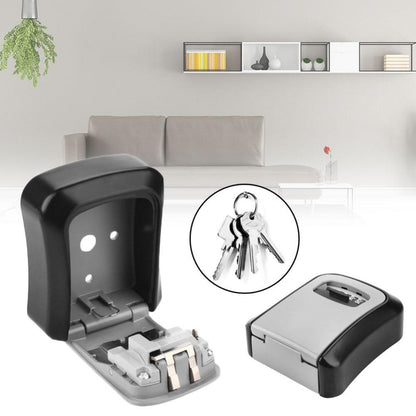 4-Digit Wall Mount Key Lock Box with Combination Code by HitMyNeed