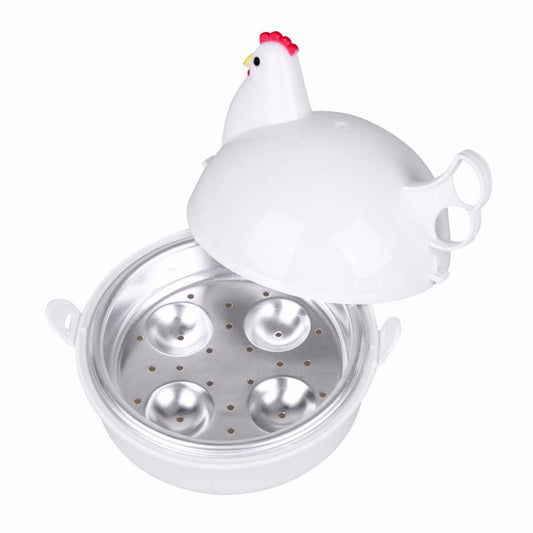 4-Egg Microwave Chicken Egg Cooker by HitMyNeed
