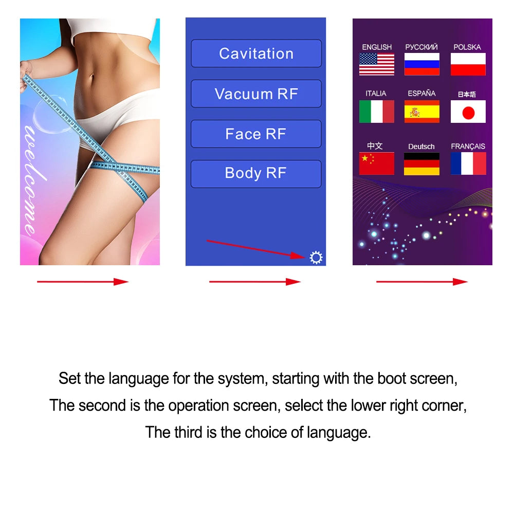 4-in-1 40K Cavitation & RF Facial and Body Device by HitMyNeed