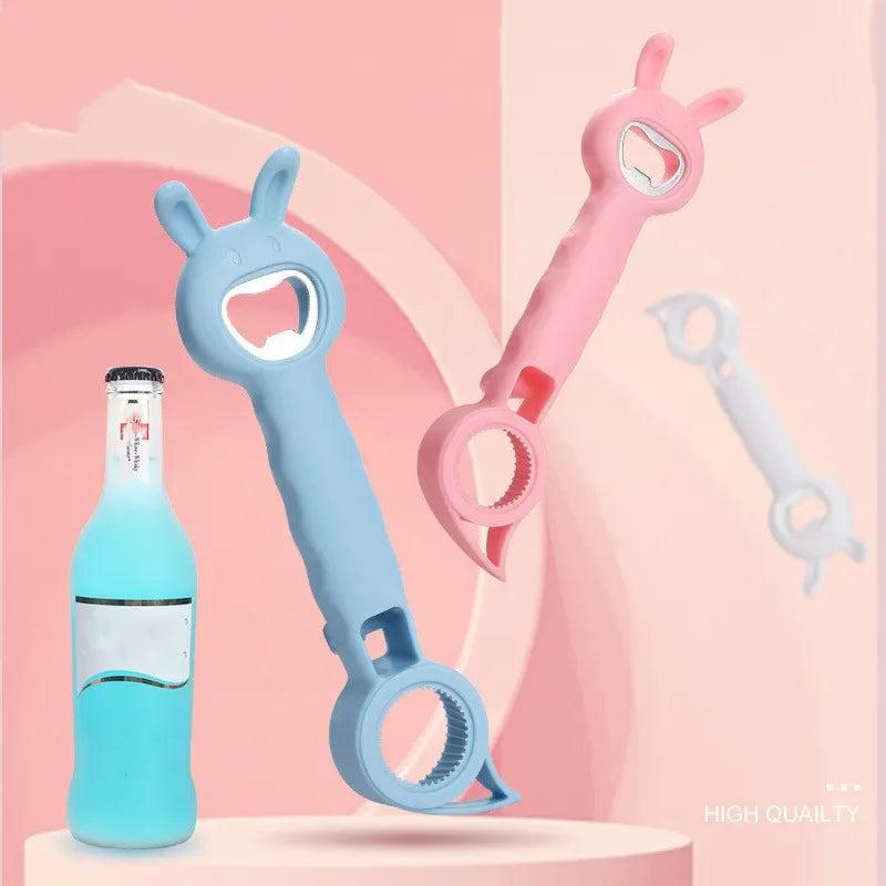 4-in-1 Bottle, Jar & Can Opener with Corkscrew by HitMyNeed