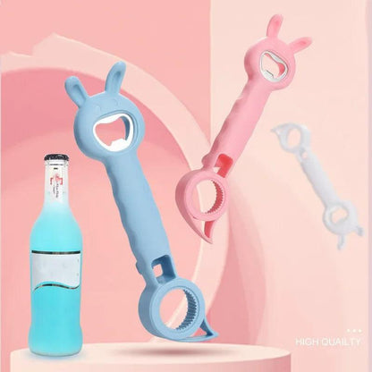 4-in-1 Bottle, Jar & Can Opener with Corkscrew by HitMyNeed