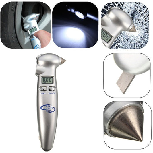 4-in-1 Car Emergency Escape and Safety Tool by HitMyNeed
