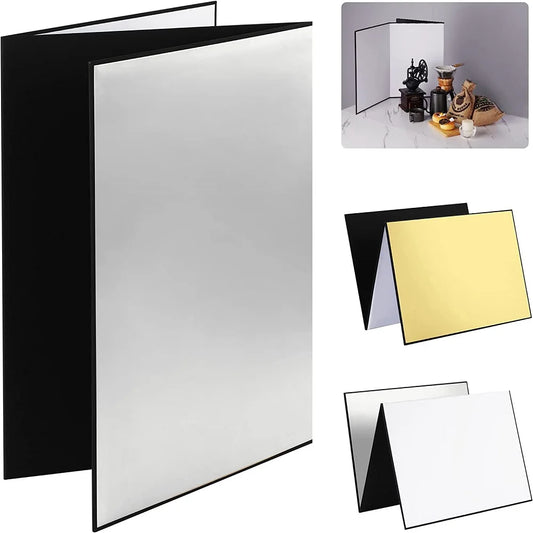 4-in-1 Folding Photography Reflector Book Board A3/A4 a4 by HitMyNeed
