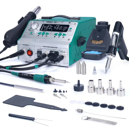 4-in-1 Intelligent Soldering & Desoldering Station 948-II 110vus by HitMyNeed
