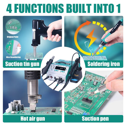 4-in-1 Intelligent Soldering & Desoldering Station 948-II by HitMyNeed