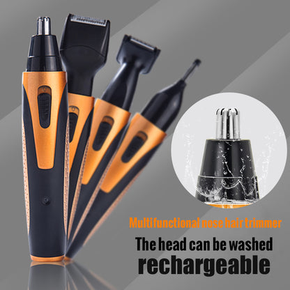 4-in-1 Rechargeable Nose and Facial Hair Trimmer by HitMyNeed