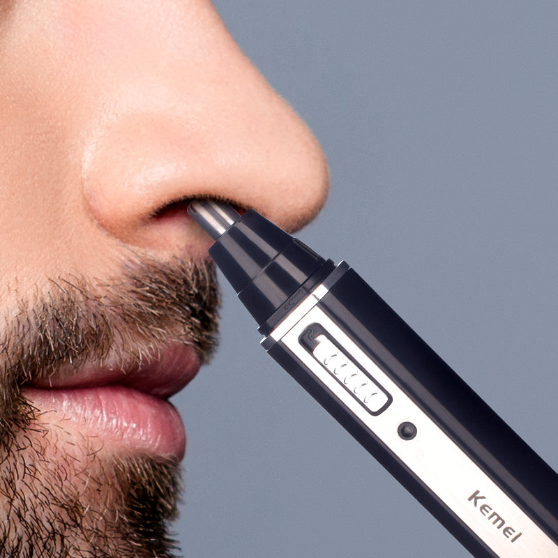 4-in-1 Rechargeable Nose, Ear & Facial Hair Trimmer by HitMyNeed