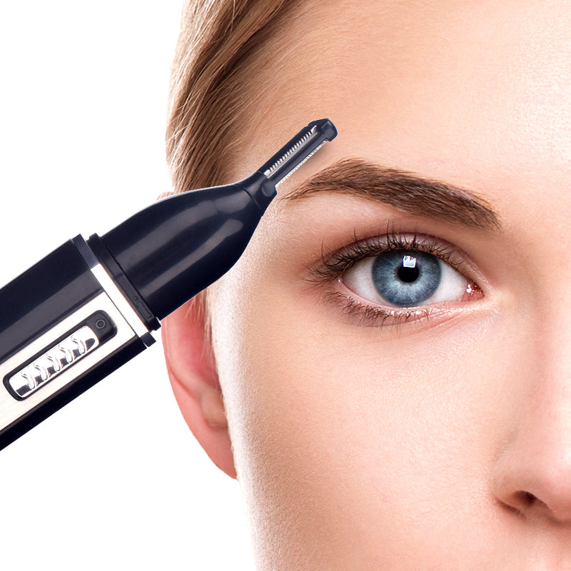 4-in-1 Rechargeable Nose, Ear & Facial Hair Trimmer by HitMyNeed