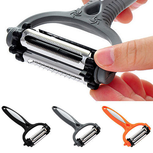 4-in-1 Rotary Vegetable Peeler with 360° Blades by HitMyNeed