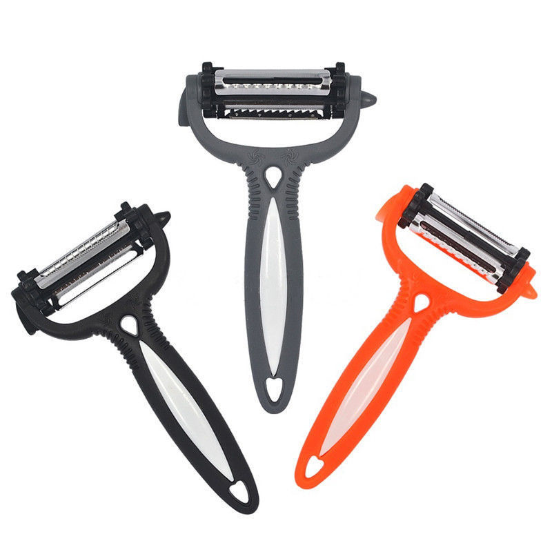 4-in-1 Rotary Vegetable Peeler with 360° Blades by HitMyNeed