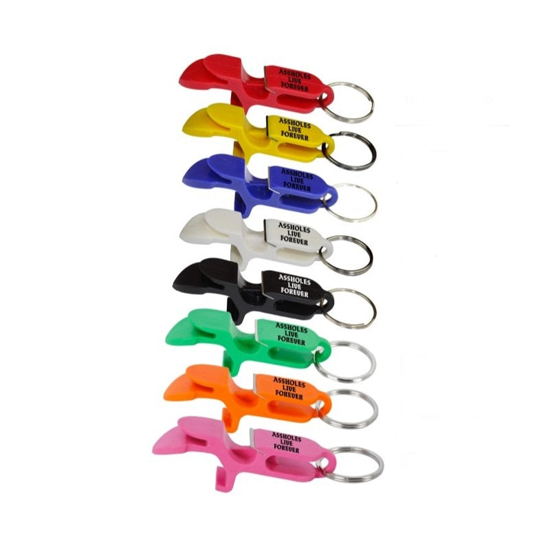 4-in-1 Shotgun Bottle and Can Opener Keychain by HitMyNeed