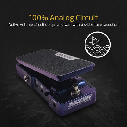4-in-1 Volume, Wah & Expression Guitar Effects Pedal by HitMyNeed
