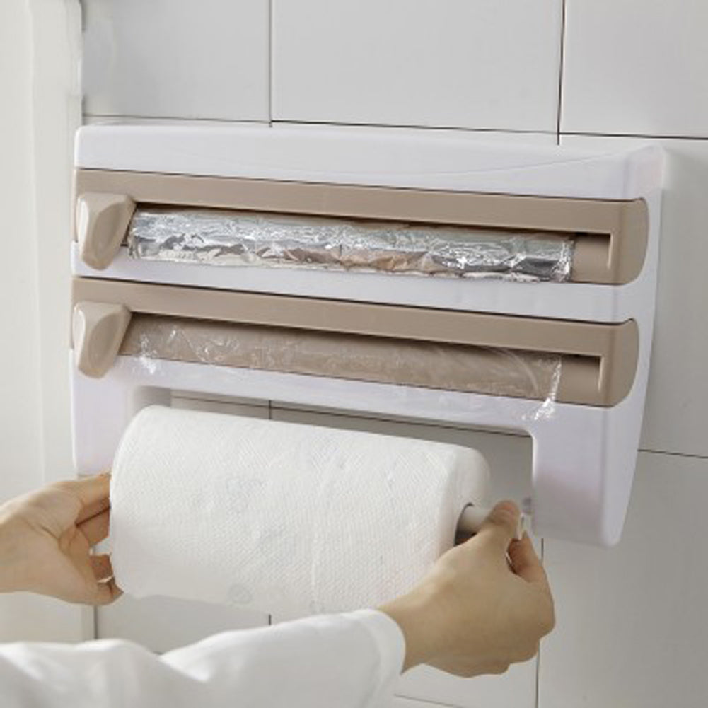 4-in-1 Wall Mounted Kitchen Organizer Rack by HitMyNeed