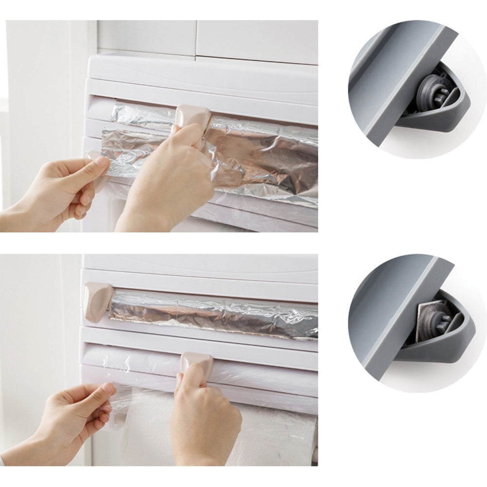4-in-1 Wall Mounted Kitchen Organizer Rack by HitMyNeed
