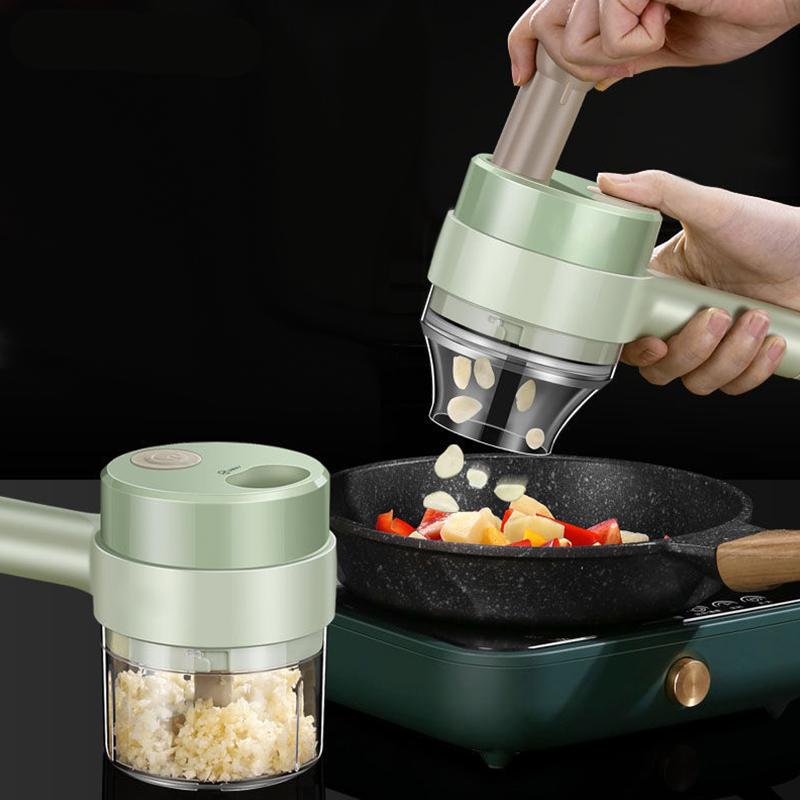 4-in-1 Wireless Handheld Electric Food Chopper by HitMyNeed