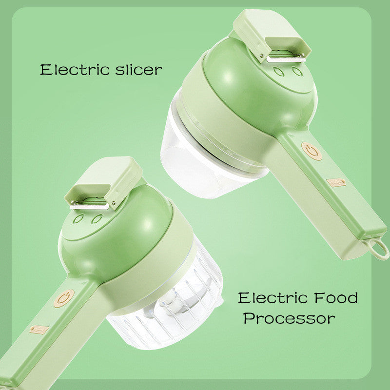 4-in-1 Wireless Handheld Electric Food Chopper by HitMyNeed