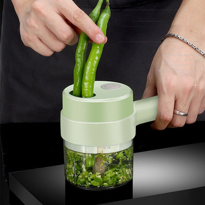 4-in-1 Wireless Handheld Electric Food Chopper by HitMyNeed