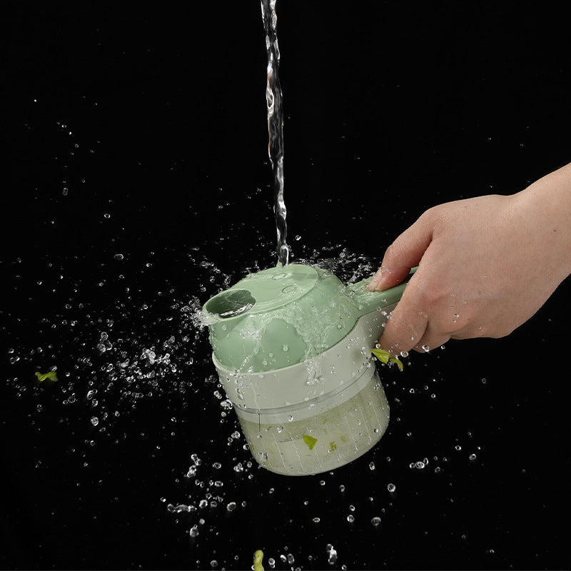 4-in-1 Wireless Handheld Electric Food Chopper by HitMyNeed