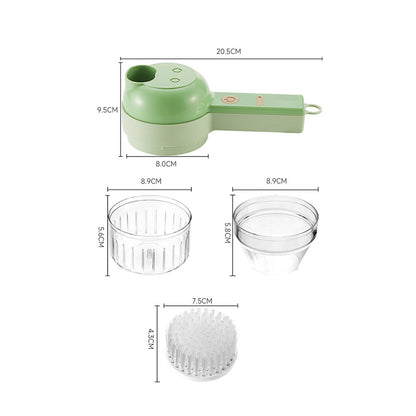 4-in-1 Wireless Handheld Electric Food Chopper by HitMyNeed