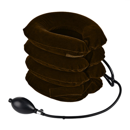 4-Layer Inflatable Cervical Neck Traction Collar by HitMyNeed