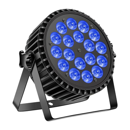 4-Pack 200W RGBW LED PAR Lights with DMX Control by HitMyNeed