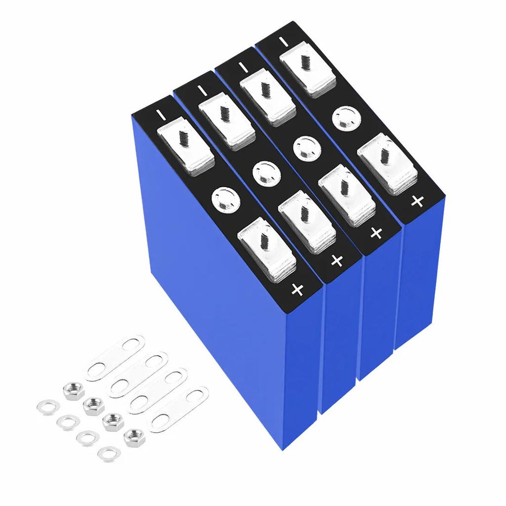 4-Pack 3.2V 30Ah LiFePO4 Cells for 12-48V DIY Power by HitMyNeed