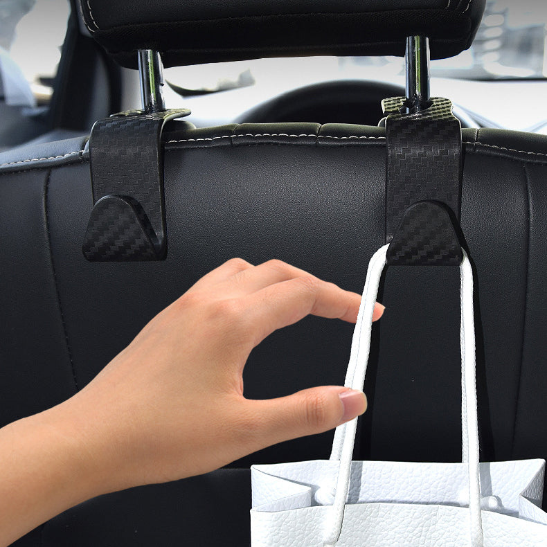 4-Pack Universal Car Seat Headrest Hook Hangers by HitMyNeed