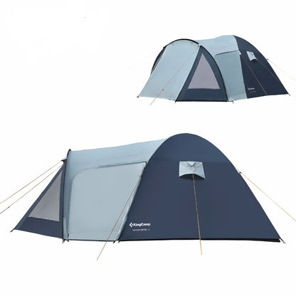 4-Person Lightweight Camping Tent with Screened Room by HitMyNeed