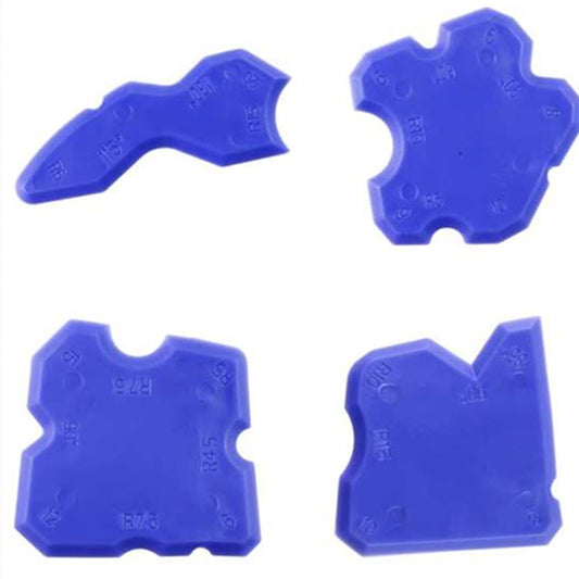 4-Piece Caulking & Sealant Finishing Tool Set blue-b by HitMyNeed