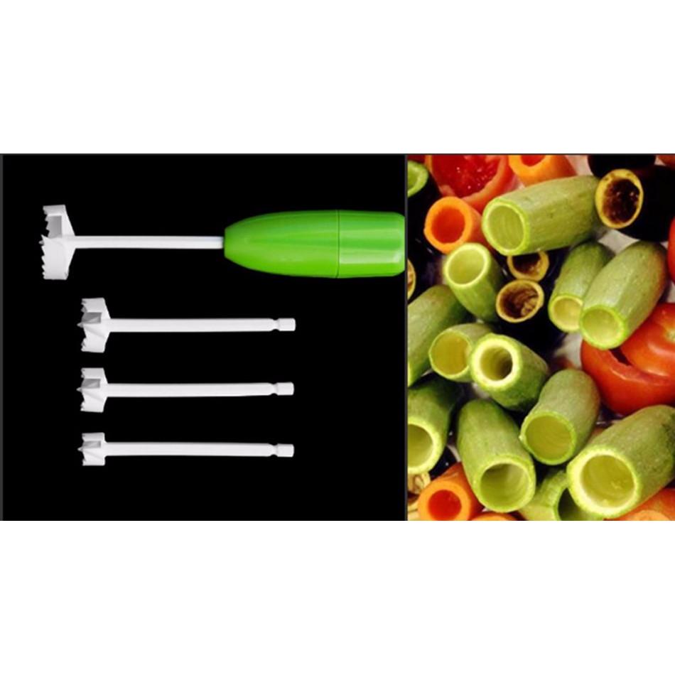 4-Piece Vegetable Corer and Stuffing Tool Set by HitMyNeed
