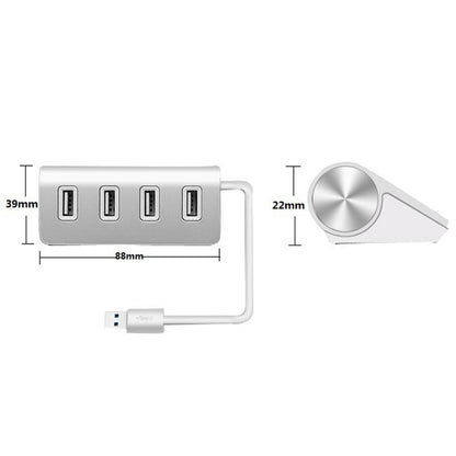 4-Port USB 2.0 Extender Hub with LED Indicator by HitMyNeed