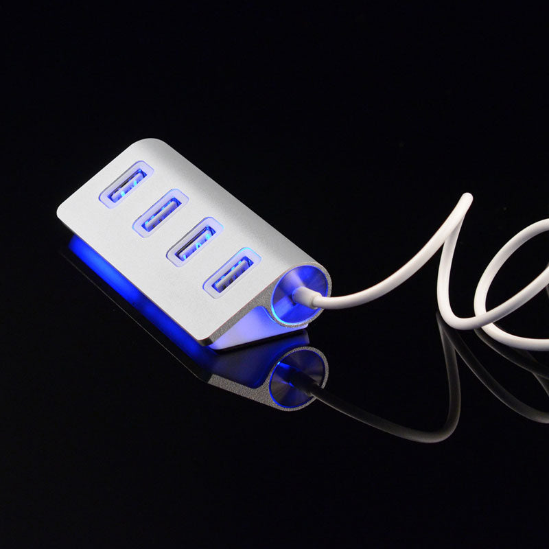 4-Port USB 2.0 Extender Hub with LED Indicator by HitMyNeed
